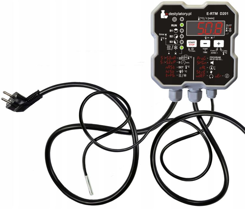Zestaw wędzarniczy 3w1 Sterownik + Generator dymy + Grzałka 3500W