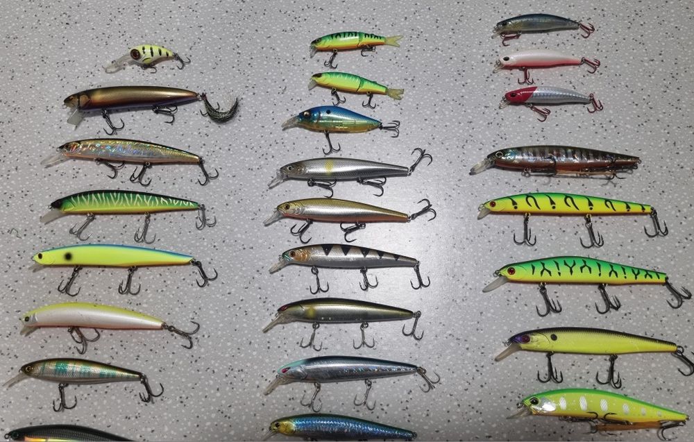 Воблери нові та вживані.
