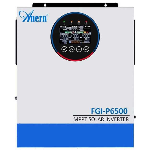 Гібридний інвертор Anern AN-FGI-P6500 | 6,5 кВт | 48V | Нова серія | В наявності