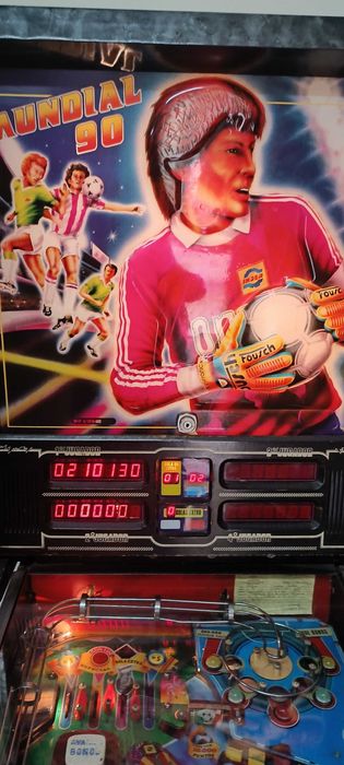 Maquina Flipper Mundial 90