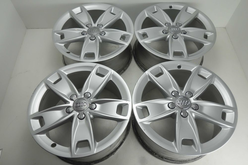 Alufelgi 17" 5x112 Audi A3 Seat Leon Skoda Octavia Vw Srebrne 1048