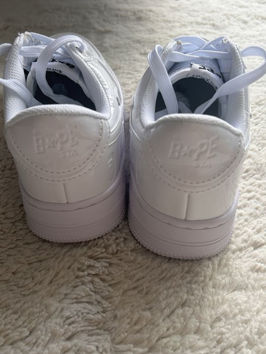 Buty bapesty białe