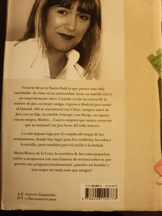 La vida después, Marta Riviera de la Cruz