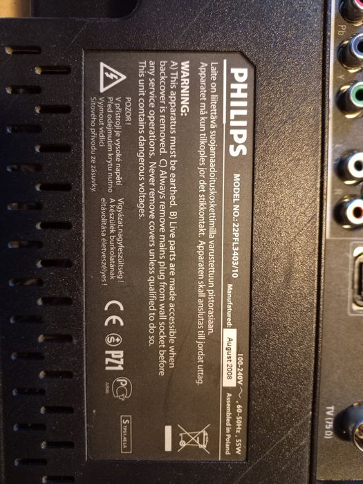 Telewizor Philips 22 całe model PFL3403