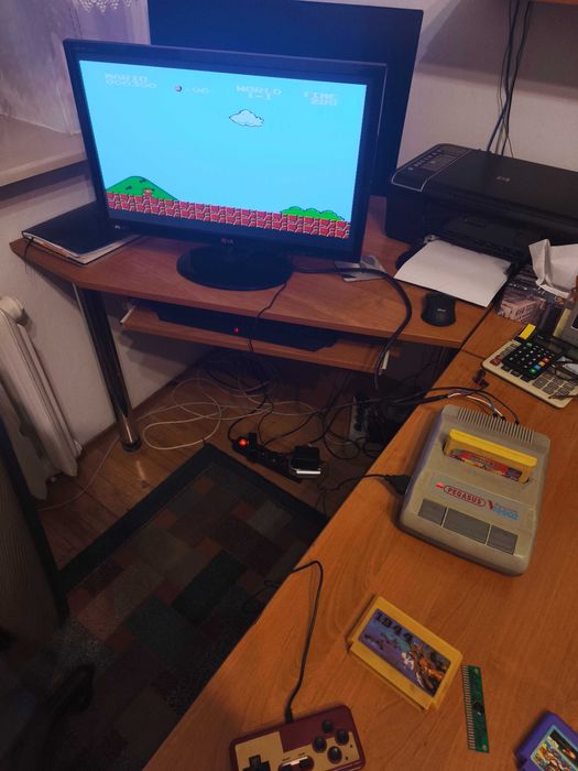 Pegasus iq502 konsola. Gry np. super Mario
