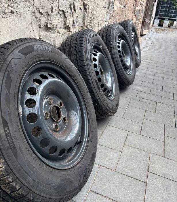 Koła VW T5 T6 5X120 opony 215/65/16C zima