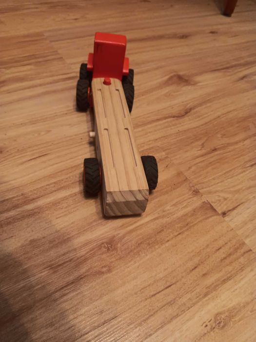 Autko - drewniana laweta