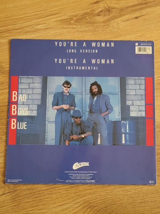 Płyta winylowa Maxi-Singiel 45t Bad Boys Blue 1985r