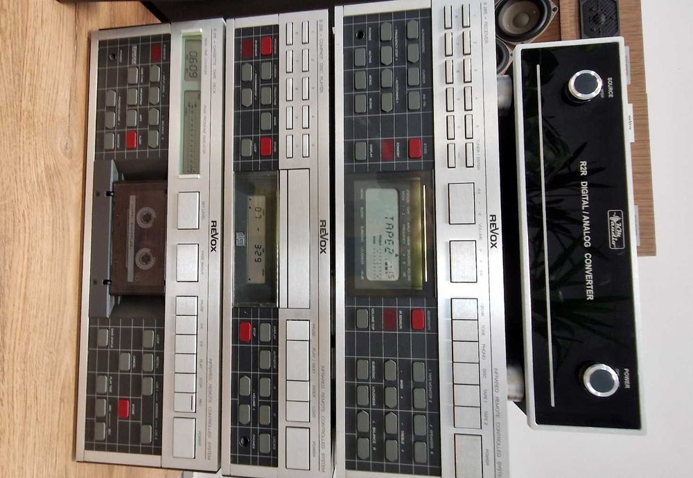 Revox – B215, B77, B285, B226 Kompletny System hi-end do domu / studia