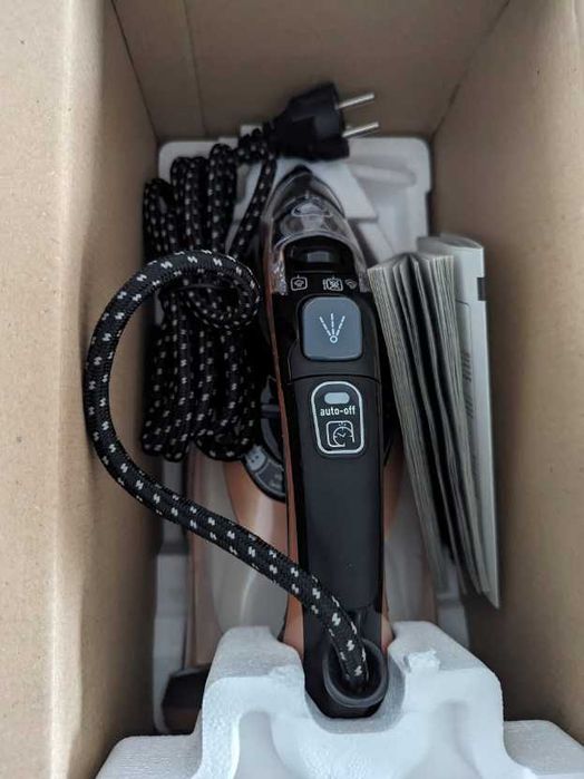 Tefal FV9845E0 Żelazko Parowe Ultimate Pure 3200W Durilium AirGlide