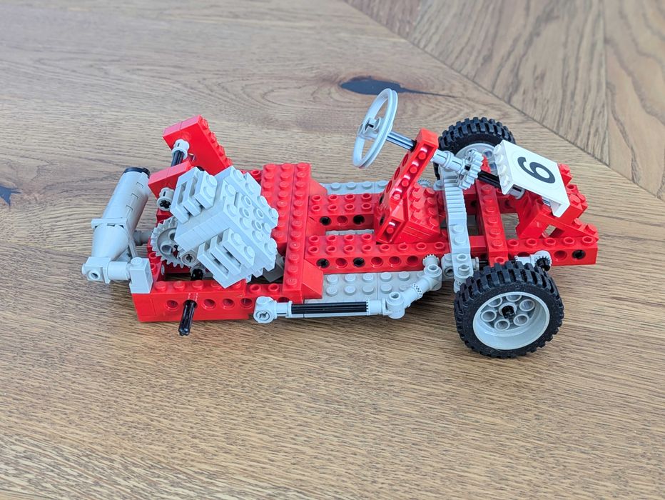 Lego 8842 Go-Kart Technic vintage PRL instrukcja gokart