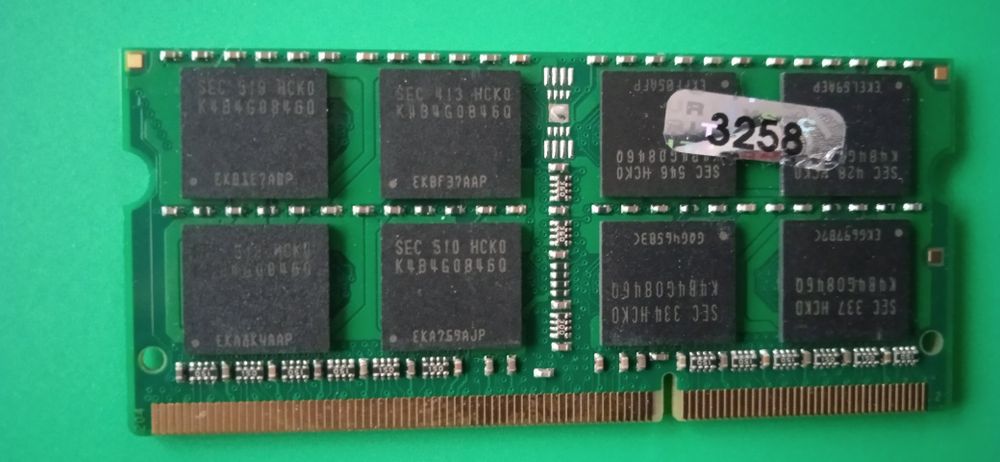 Pamięć RAM DDR3l PC3L 8gb 12800s Samsung