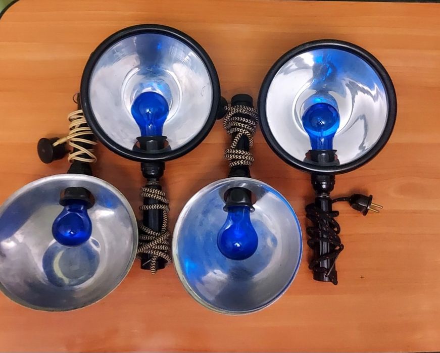 Синяя лампа Минина, лампочки