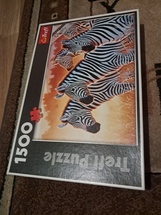 Puzzle Zebry 1500