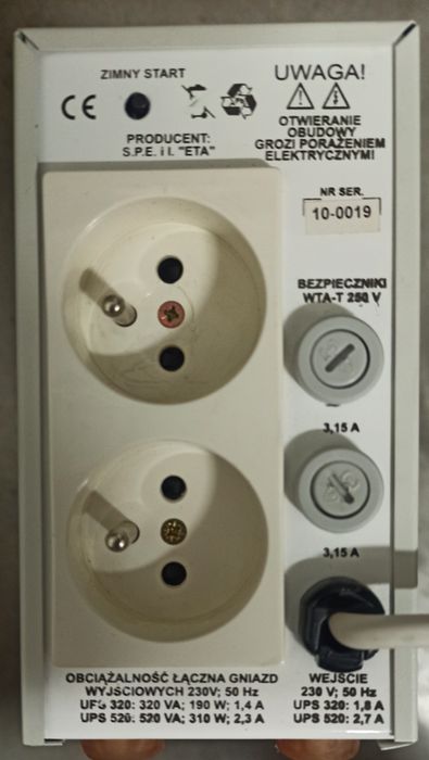 Ups Eta light 320