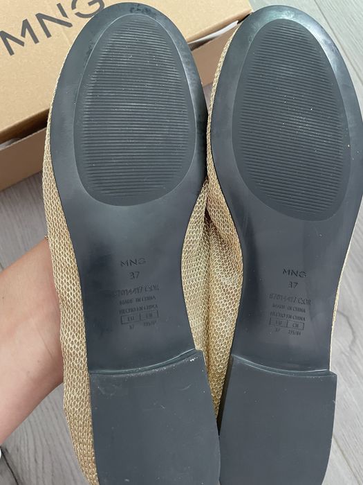 Женские балетки Mango 37 размер