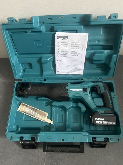 Акум.шабельна пила Makita DJR 186+АКБ 5.0Ah