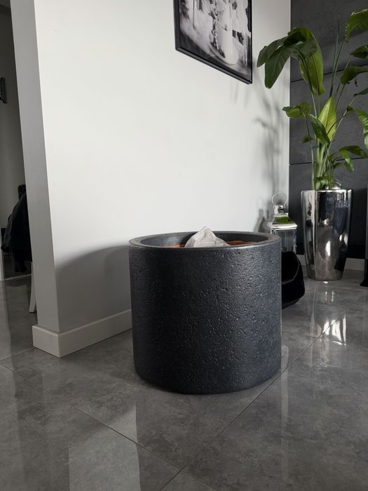 Donica imitacja betonu grafitowa OBI