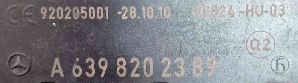 Módulo Eletrónico A6398202389 - MERCEDES-BENZ VITO / MIXTO Caixa