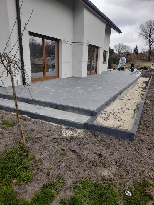 Brukarstwo,układanie kostki brukowej