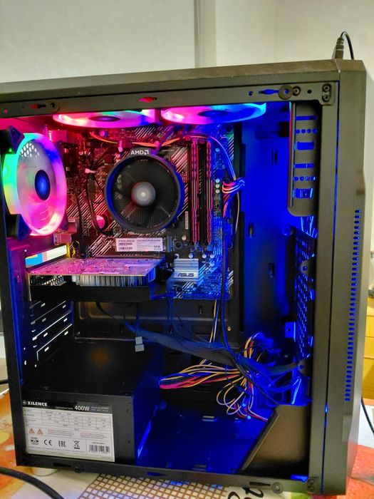 ОЗУ DDR4 (16GB), AMD RYZEN 5 5500, NVIDIA 1050 TI 4GB