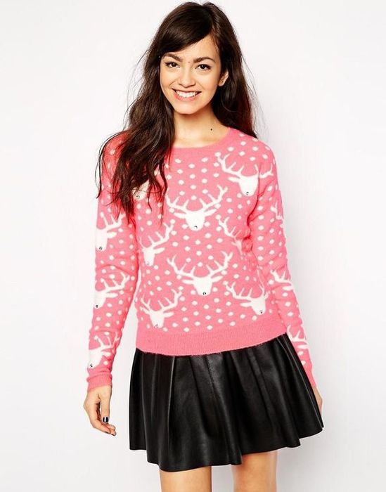 Новорічний/різдвяний светр, зимова кофта від New Look