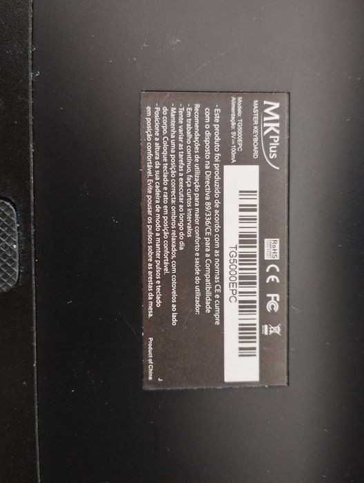 PARA PEÇAS - Teclado MKPlus435259152029470722