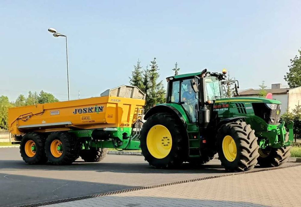 Wynajmę ciągnik Wynajem John Deere Wypożyczalnia 6195R 6195M, 7830, 6930