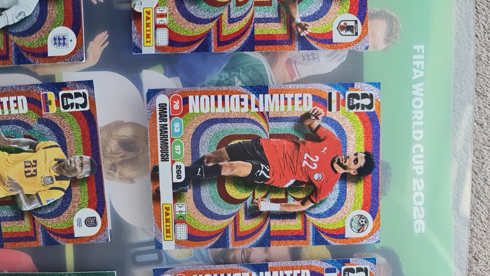 -6 Adrenalyn XL Limited Edition FIFA World Cup 2026