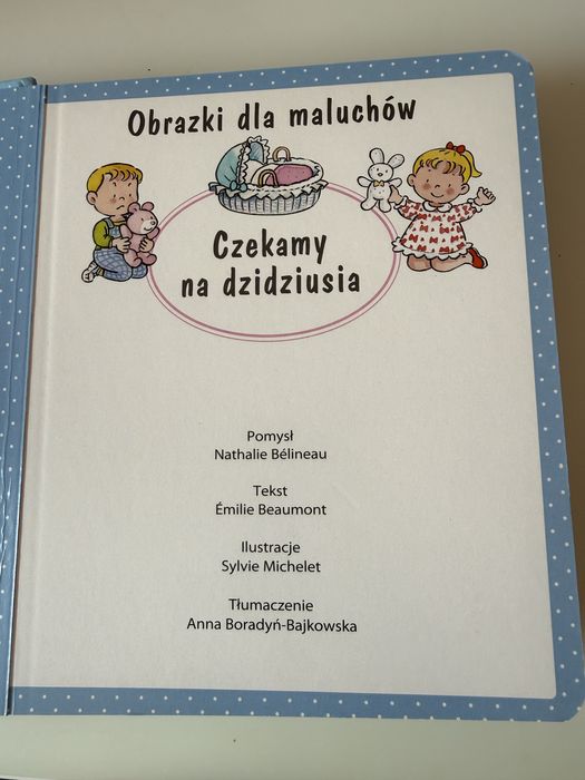 Ksiazka obrazki dla maluchow . Czekamy na dzidziusia