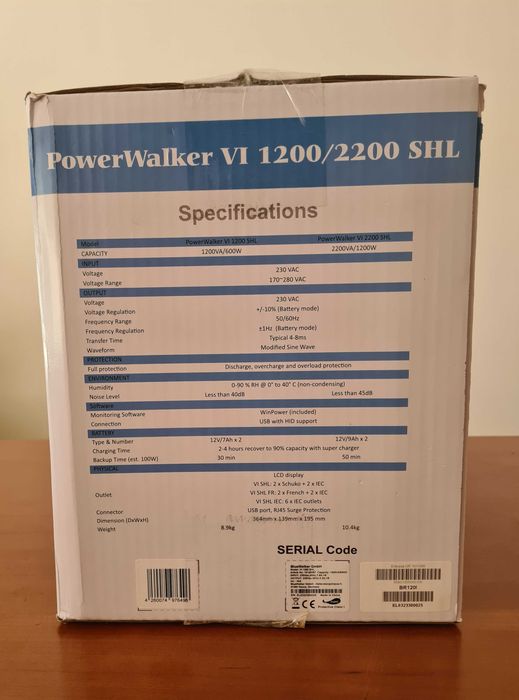 UPS PowerWalker VI 1200 SHL