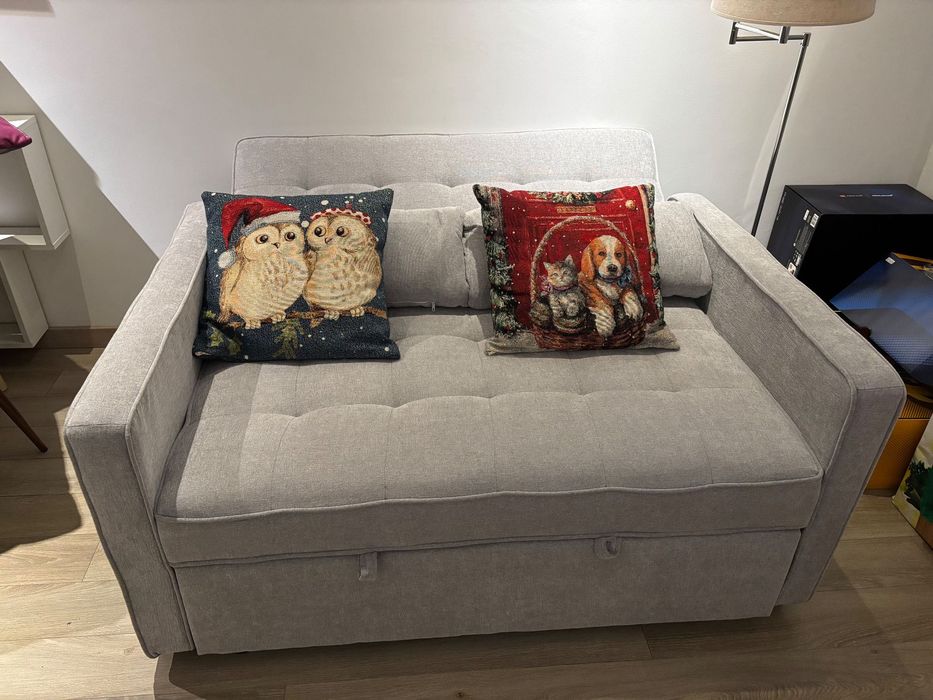 Vendo sofá-cama como novo