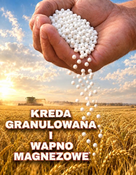 Wapno Kredowe I Wapno Magnezowe granulowane