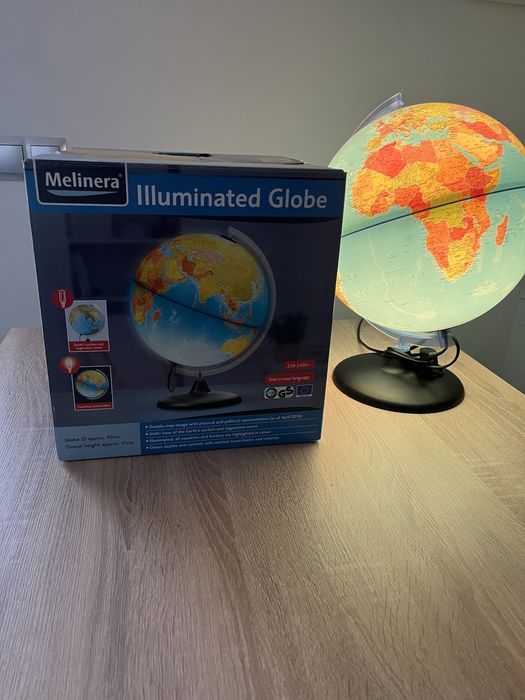 Globus podświetlany Melinera