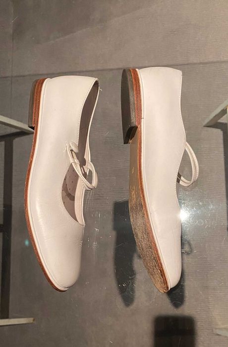 Sapatos cerimónia comunhão criança menina Branca de Neve
