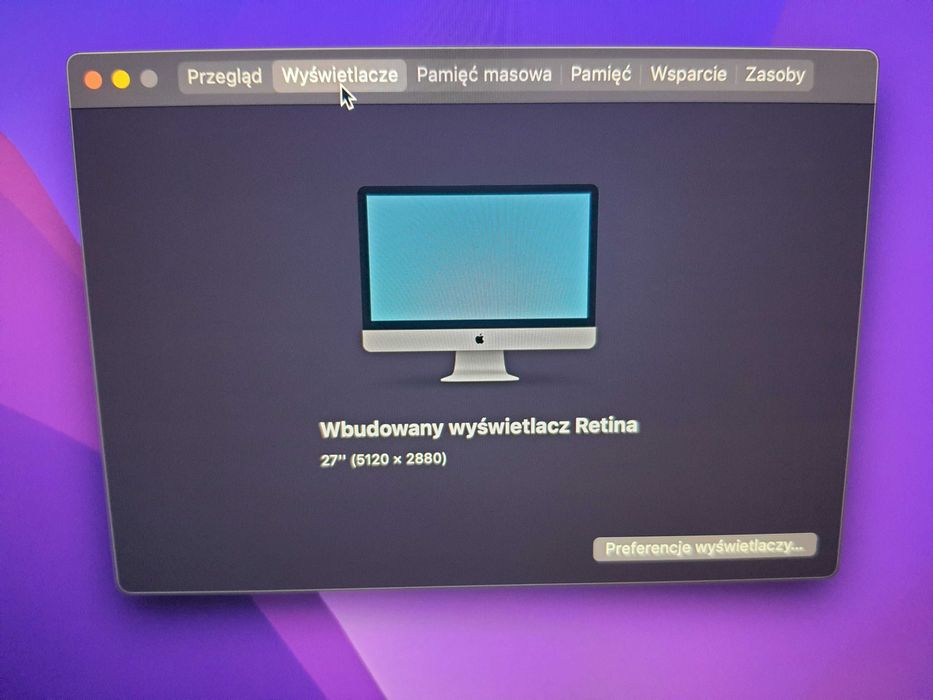 Apple iMac Retina 5K 27 i5 32GB RAM 1TB Radeon R9 M380 2GB + akcesoria