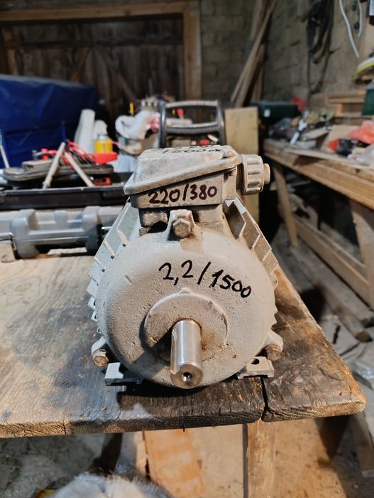 Новий електродвигун 1,5 Квт