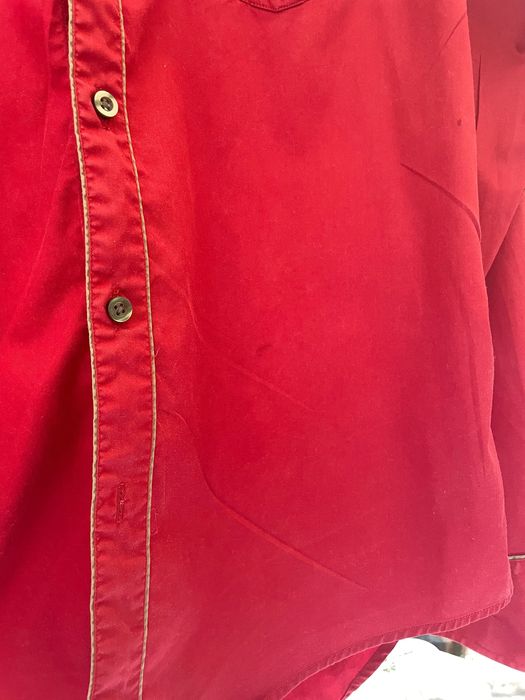 Camisa Zara Men vermelha