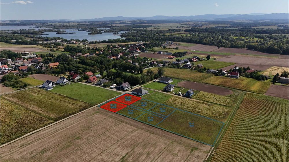 Działka budowlana, uzbrojona, Wójcice/Otmuchów, 7ar