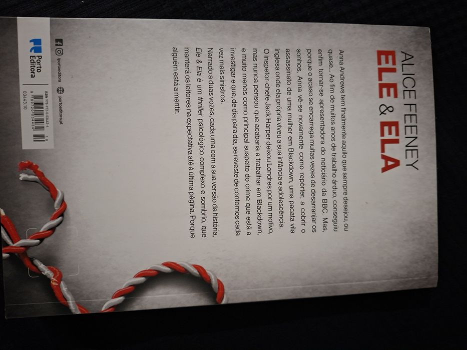 Ele e Ela da Alice Feeney