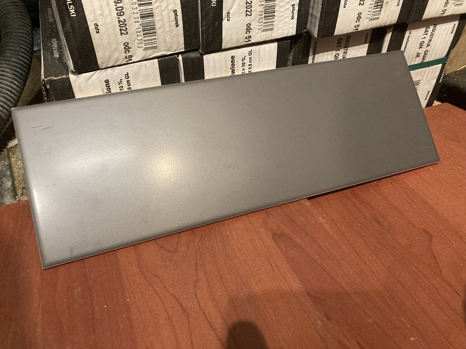 Płytki ścienne Tubądzin Industria Graphite mat 15x45 ,24 paczki (24m2)