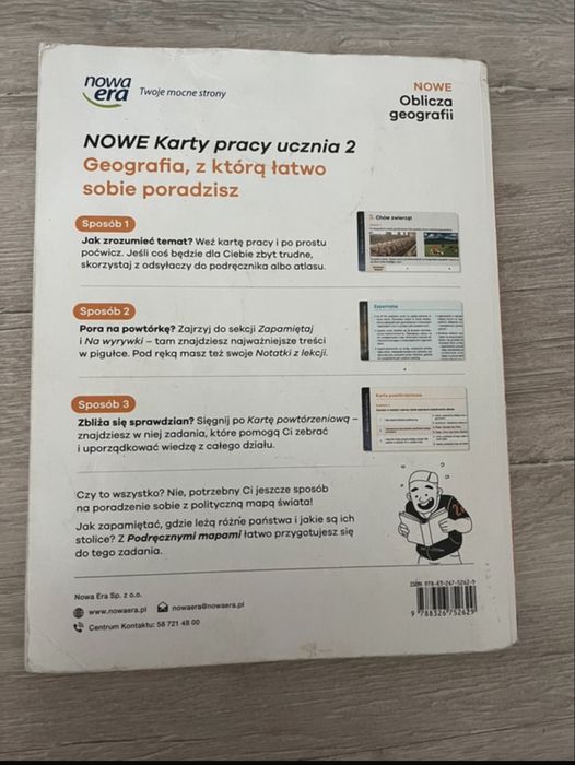 Karty pracy ucznia nowe oblicza geografii 2