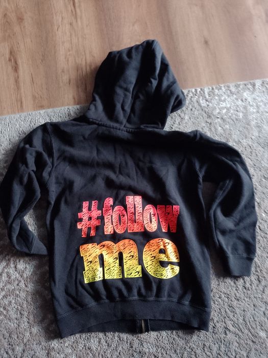 Dziewczęca bluza z kapturem r.140