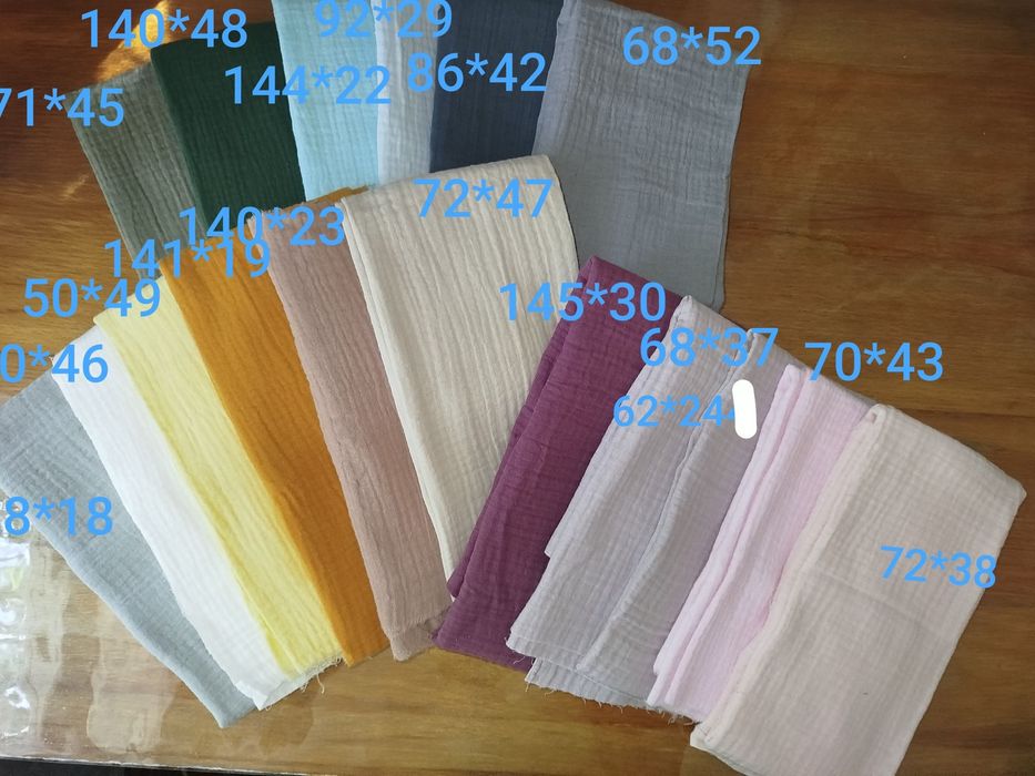 Ткань муслин 4,2 пог м лот