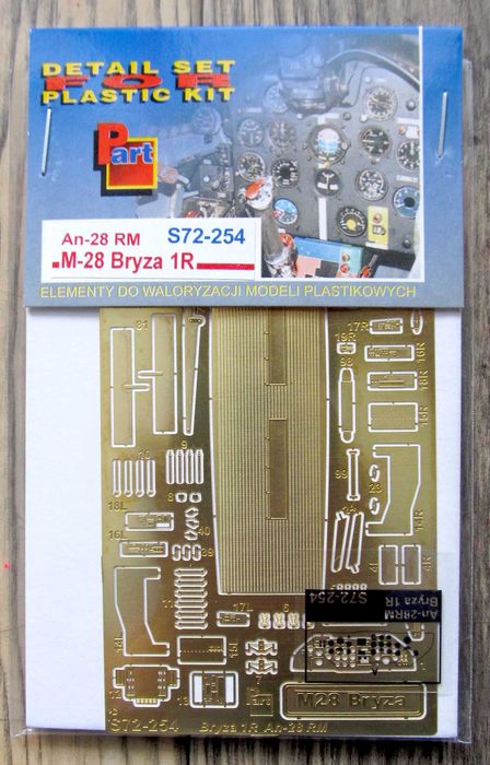 Photo-etched parts, An-28RM, M-28 Bryza 1R, Part, 1:72