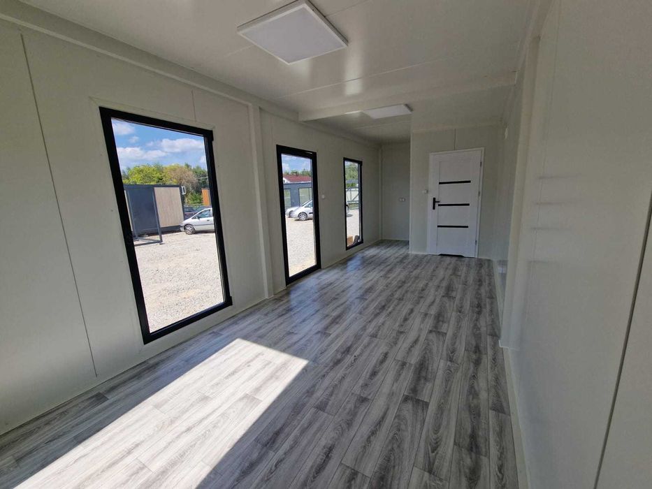 Kontener Pawilon Mieszkalny Handlowy Biurowy Socjal 8x3 każdy rozm