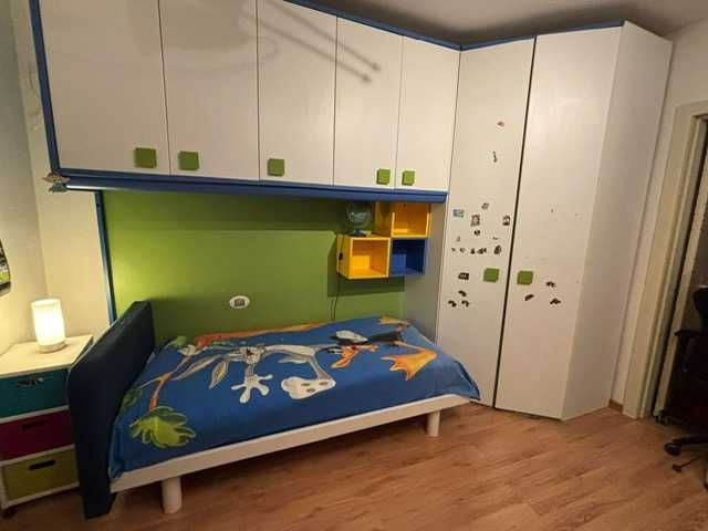 Zestaw mebli młodzieżowych dziecięcych, włoskie meble