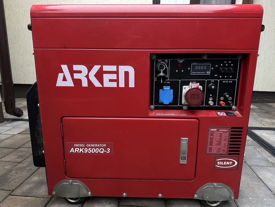 Генератор дизельний 3 фази