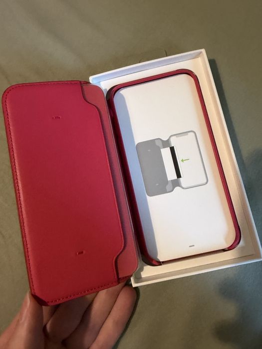 Skórzane Apple Folio iPhone X ORYGINAŁ/NOWE