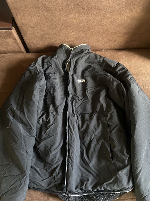 stussy sherpa куртка
